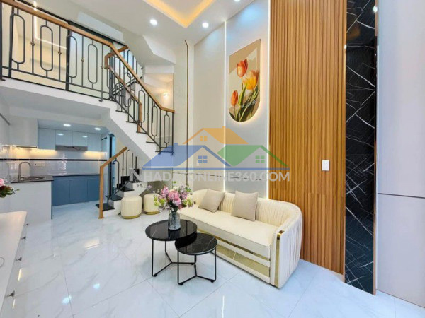Đường thống nhất - gò vấp, 3 tầng, đối diện bệnh viện hồng đức, giá chỉ 3.18 tỷ tl