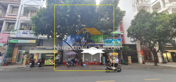 Cho thuê nhà mặt tiền lũy bán bích 124m2, 3lầu - gần ubnd quận tân phú