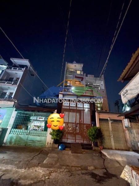 Bán nhà mặt tiền quận 6, cư xá phú lâm d, 97.9m2, 3 tầng, 12  tỷ