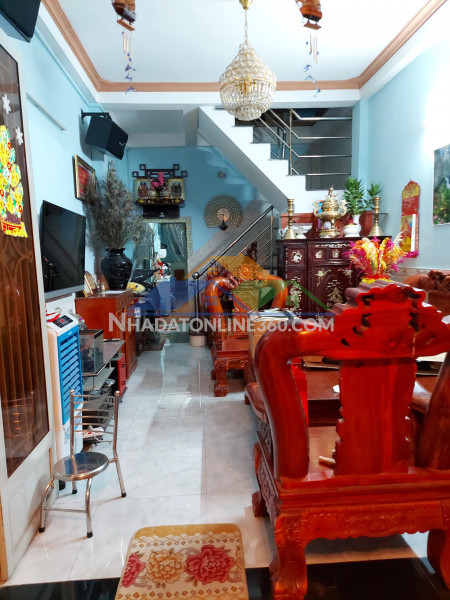 Nhà 4 tầng hẻm thẳng đường bùi minh trực p5q8. giá 4.8 tỷ tl