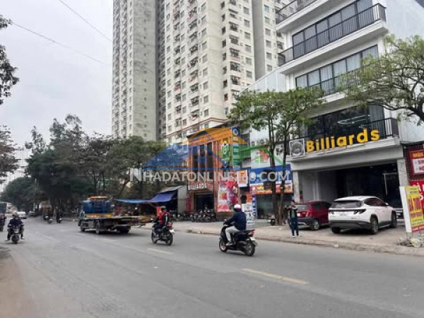 Toà nhà văn phòng mới xây, mặt phố cầu bưu - thanh trì, thang máy: 160m, 6t, mt: 7.5m