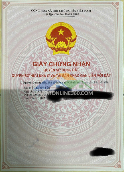 Nhà ngay tỉnh lộ 10 - tân tao - bình tân cần bán