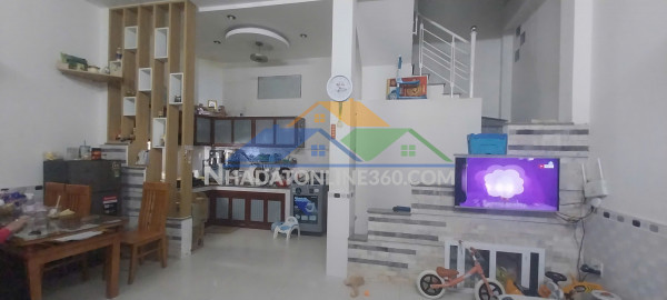 ♪ góc k 3m khá thẳng, ông ích khiêm gần cầu rồng 39m2, gác lửng chắc chắn, sân rộng, 2.3x  tỷ