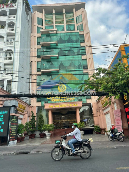 Cho thuê building 546-548 cách mạng tháng tám, phường 11, quận 3.