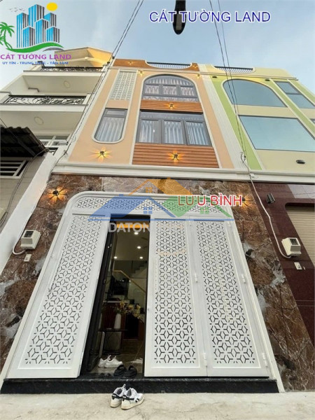 Bán nhà mới 4 tầng, hẻm 5m trường chinh, khu bàu cát cực vip, giá 7.2 tỷ tl