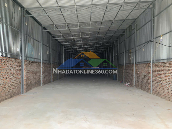 Cho thuê kho xưởng tại bích hòa , thanh oai, hà nội. diện tích 1100m, giá 60k/m