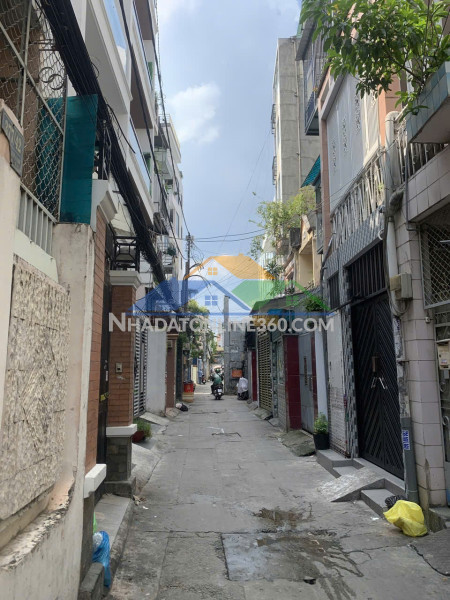 Bán nhà quận 10, đường lê hồng phong, 49m2, 4 tầng, hẻm xe hơi, 13 tỷ