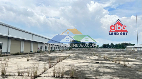X108 nhà xưởng bán chủ trương sx thực phẩm. sân bãi rộng, có sẵn bể xử lý nước thải cột a
