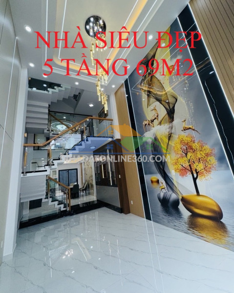 Bán nhà tân hòa đông, quận bình tân – 69m² – 5 tầng – hxh tránh – nhỉnh 7 tỷ