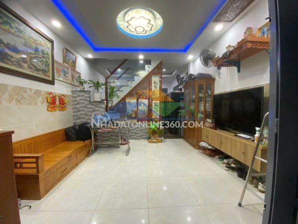 Bán nhà nơ trang long - 2 mặt hẻm 3 gác - 2 tầng - 2 pn - giá nhỉnh 4 tỷ