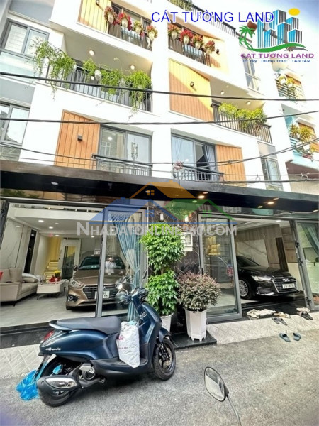 Nhà mới 5 tầng, thang máy (5x10m). đối diện emart 2 phan huy ích, giá 7.19 tỷ