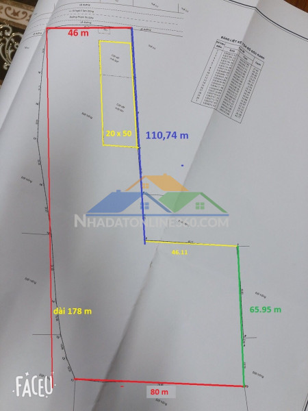 Bán đất thổ cư phạm thị giây  11.000m2 - hóc môn - giá 180 tỷ