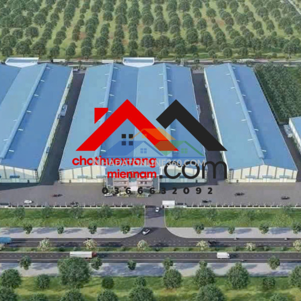 Cho thuê nhà xưởng mới 100% trong kcn long an  diện tích từ 5.000 – 20.000m²  pccc tự động  giá tốt