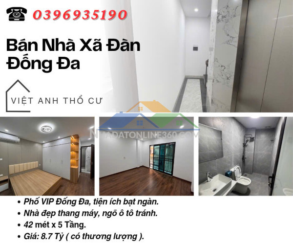 Bán nhà phố giảng võ, vị trí lô góc, sổ đỏ chính chủ, 42mx5t, giá: 8.5 tỷ, lh: 0396935190.