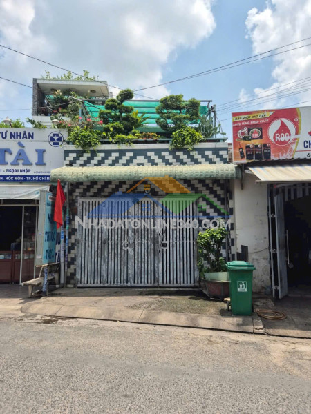 Bán nhà xưởng (10x25) mặt tiền hiệp thành 26, quận 12 giá chỉ hơn 13t