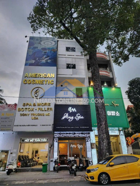 Bán nhà mt bùi thị xuân, bến thành, quận 1, dt: 4x18m, hđt: 77 triệu/ tháng giá 55 tỷ