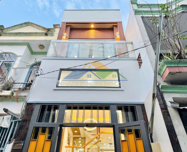 Nhà mới đẹp ở ngay gần mặt tiền trung tâm p15 tân bình, 40m2, 2 tầng  2pn, hoàn công đủ, tặng nội thất, chào chỉ nhỉnh 4 tỷ tl