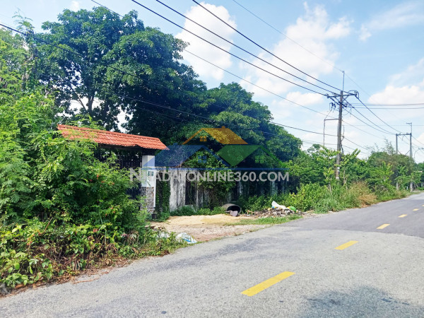 Bán nhà vườn 1/ đường 437 - 1653m2 - 30x59 - 300m2 thổ cư - xã phú hòa đông - củ chi