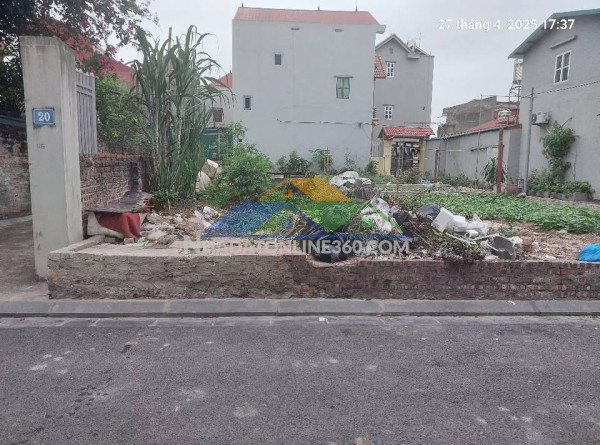 Đất nguyên khê, 48m2, mt5m, 4.99 tỷ. ô tô vào nhà, đông anh.