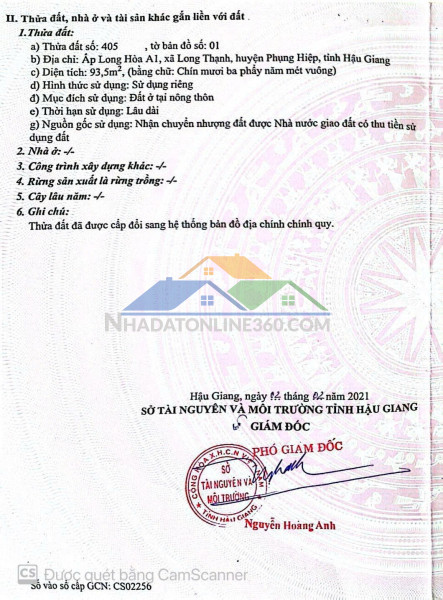 Chính chủ cần bán gấp nền thổ cư tại kdc minh trí, phụng hiệp, hậu giang