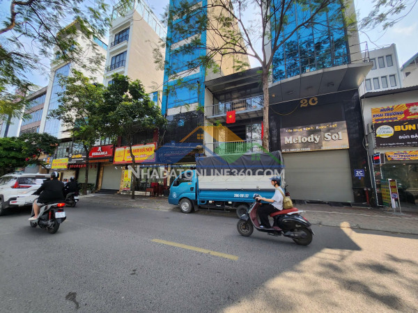 Tòa building-lô góc mặt phố khuất duy tiến 95/110m, 9t thang máy,mt 20m 78.5 tỷ