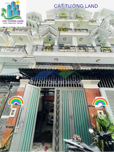 Bán nhà 5 tầng (4x14m, 5pn), khu phân lô bùi quang là, p12 – chỉ 6.6 tỷ
