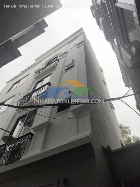 Nhà đẹp giá rẻ minh khai 36m, 5 tầng, mặt tiền 3.5m, 6.7 tỷ hai bà trưng.