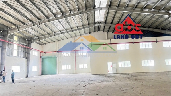 X090 bán nhà xưởng xa dân cư, kết cấu khung thép dễ dàng cải tạo theo nhu cầu sx