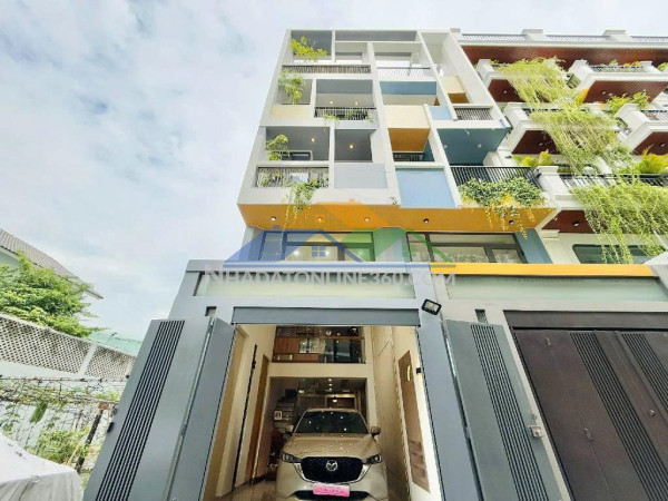 Xe hơi ngủ trong nhà lê đức thọ 64m2 (4x16) 5 tầng giá 9.3 tỷ