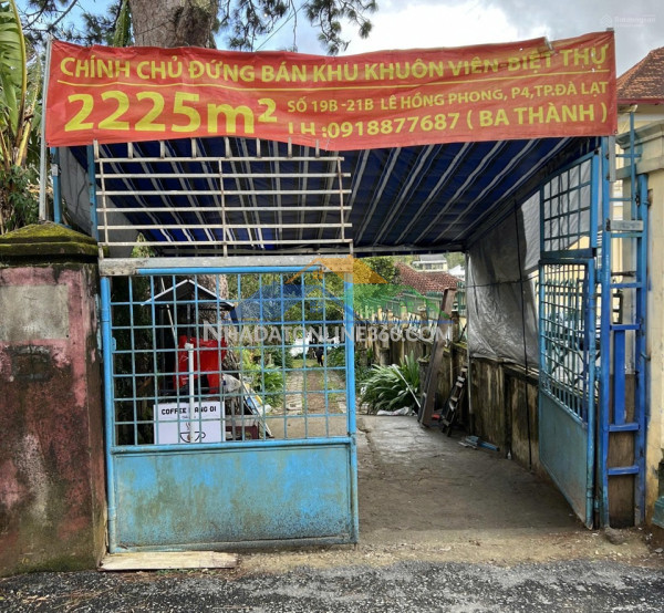 Nhà đẹp – giá tốt – cần bán nhà đất biệt thự  tại 19b, lê hồng phong, p.4,  tp, đà lạt, lâm đồng
