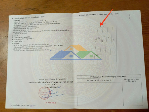 Bán đất hồng vân, thường tín, hà nội, 2,9 tỷ, 64,8 m2, giá siêu hời chỉ với