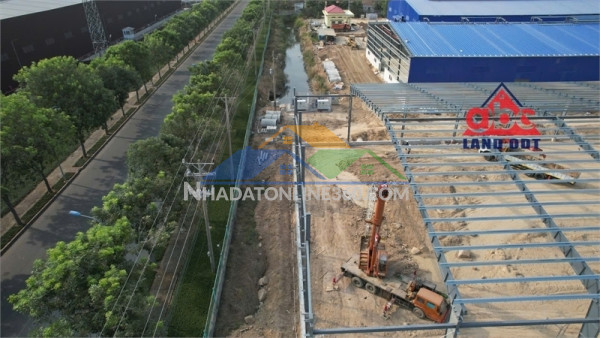 Nhà xưởng sản xuất thu hút linh hoạt ngành nghề theo qđ, khuôn viên sx độc lập