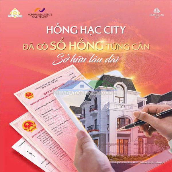Phú mỹ hưng mở bán nhà phố liền kề tại hồng hạc city