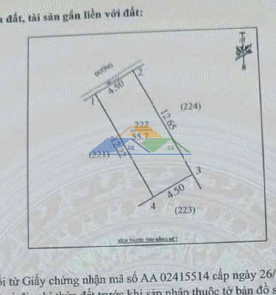 Bán lô đất 420m2 lối 2 đường hồng liên, nghi liên, tp vinh
