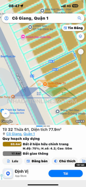 Bán nhà 5 tầng st - mặt tiền đ. [nguyễn thông. quận 3 - dt 4,3m*17m - chính chủ 1 đời xưa