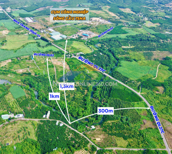 Bán 2 lô mặt tiền đường nhựa 2 oto đua, võng dõng, vĩnh trung, nha trang.