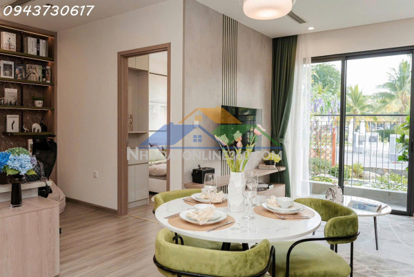 Chỉ 1,93 tỷ sở hữu căn hộ 1pn+ 46m2 - view bể bơi- tầng đẹp- nội thất 5* tại k-park avenue