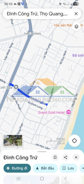 ????????bán đất đường đinh công trứ - thông ngô quyền