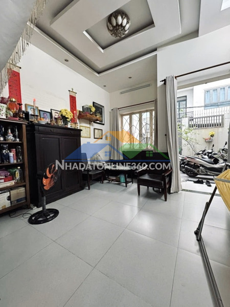 Bán nhà phú nhuận hxh 80m2 3 tầng ngang gần 5m 4 pn hẻm thông kd hoàng hoa thám gấp bán 8.6 tỷ.