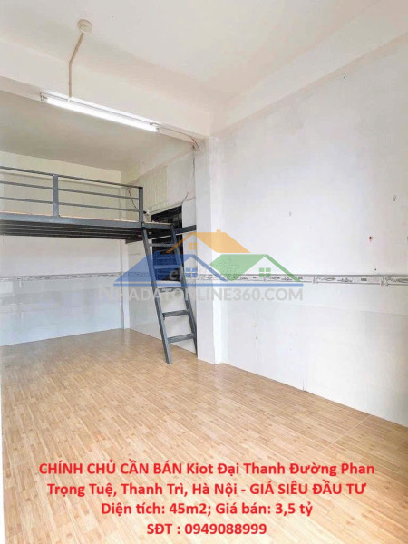 Chính chủ cần bán kiot đại thanh đường phan trọng tuệ, thanh trì, hà nội - giá siêu đầu tư
