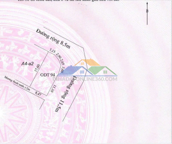 ????????bán đất góc 2 mặt tiền đường hàm tử - tp hội an