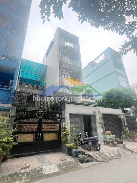 Mặt tiền 4x26m vuông vức hoàng kim giao p5q8