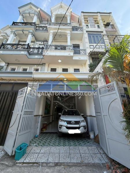 Nhà 4 tầng hẻm ô tô 65m2 lâm thị hố p.tân chánh hiệp quận 12 cũ 5 tỷ 950.