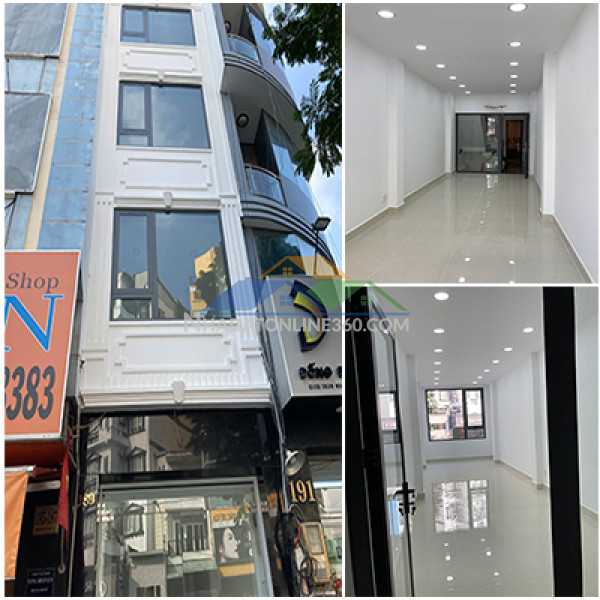 Giá rẻ: cho thuê nhà mới 100% 1 trệt 3 lầu, 4pn mặt tiền -số 189 nguyễn cư trinh p.nguyễn cư trinh q. 1