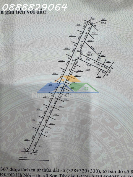 Siêu phẩm đất 2 mặt tiền xã cổ đông, sơn tây, hà nội, dt 106m2 full thổ cư, giá đầu tư