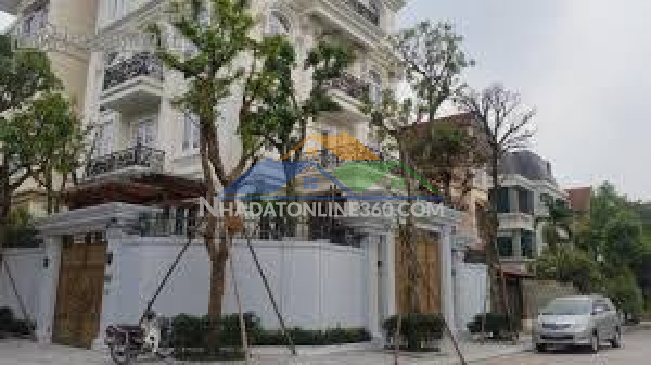 Bán biệt thự mặt đường hoàng quán chi 212m2, mt17m lô góc mặt công viên cầu giấy