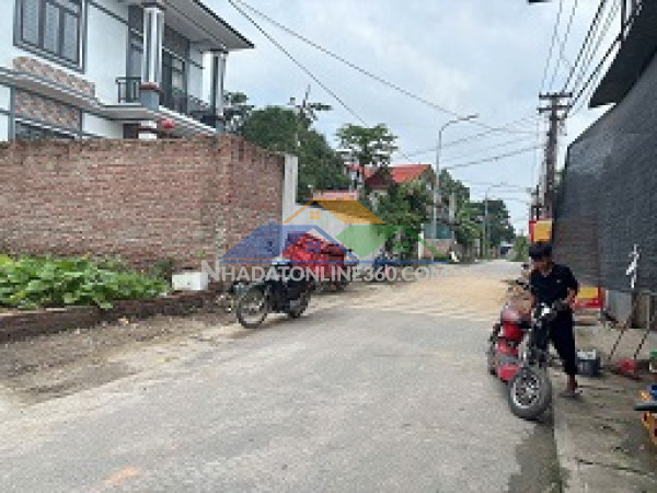 Chỉ với hơn 2tyxxx triệu bạn đã sở hữu ngay lô góc 2 mặt tiền ba mô- hương sơn vị trí đẹp - sinh lời cao