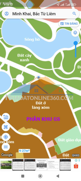 Chính chủ bán 248.4m2 đất nông nghiệp mặt đường hoàng quốc việt kéo dài giá 40tr/m2 lh; 0931982626