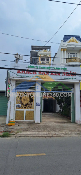 Bán khách sạn kim ngân – mặt tiền chính hiệp thành 13, q.12