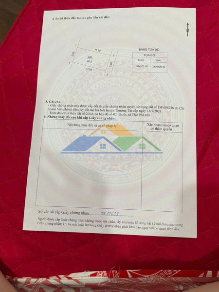 Bán 60m2 vĩnh lộc, thư phú, thường tín, hn ♥️ sổ đẹp hiếm có khó tìm 
???? diện tích: 60m2